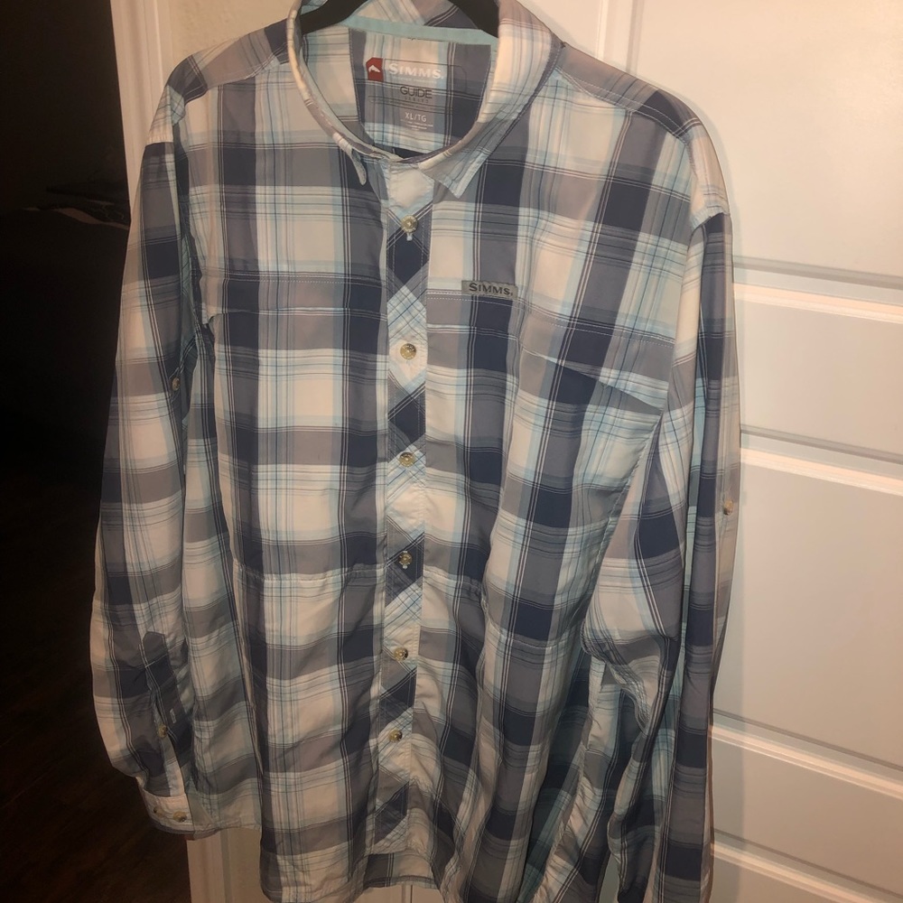 Simms guide series fishing shirt XL